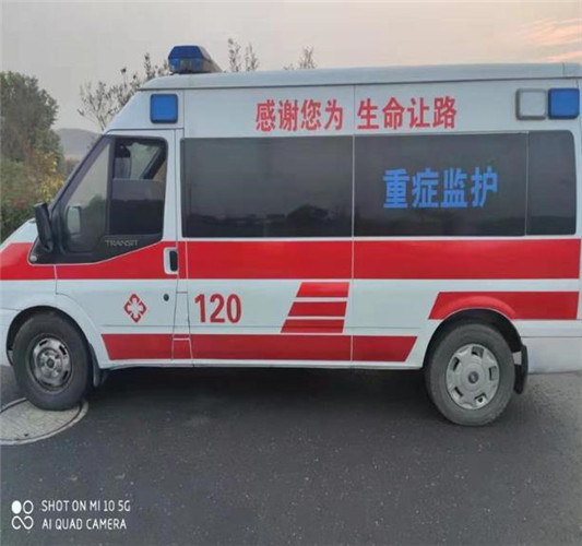 白鹭湖管理区救护车出租服务案例3